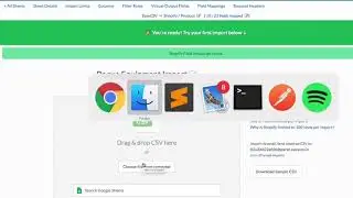 How to import CSVs and spreadsheets into Shopify