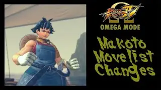 USFIV: Omega Mode - Makoto Move List Changes