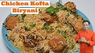 Rice Cooker Chicken Kofta Biryani Recipe - Chicken kofta curry Lunch Box Recipe