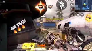 Too much solo action but the video ends if the opponent kills me | Call of duty mobile gameplay