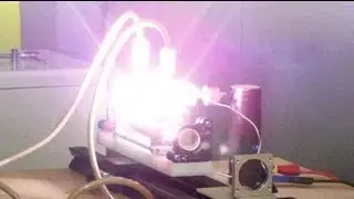 Ruby laser flashlamp tests