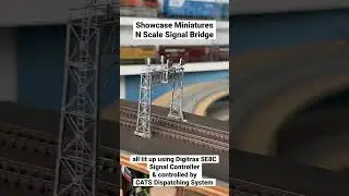 N Scale Showcase Miniatures Signal Bridge