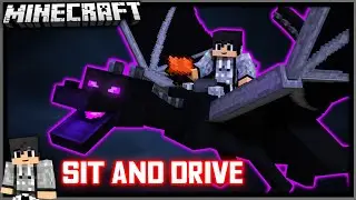 How to RIDE and CONTROL the ENDER DRAGON Command (Minecraft: Java Vanilla 1.16 Datapack) [NO MODS]