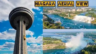 Niagara Falls Aerial View | Skylon Tower | Best Ever Experience of Niagara Falls