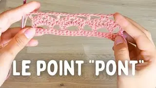Tutoriel crochet, point pont ✨🧶