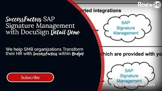 SAP Signature Management with DocuSign I Digital Signature