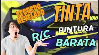 Tinta para Pintura de RC Bolha Automodelo