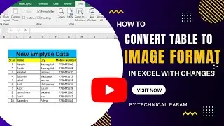 how to convert any image data to excel | ms excel new feature | image to excel sheet