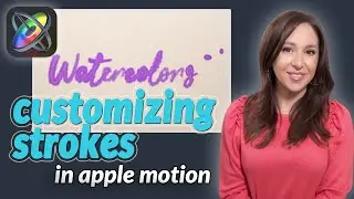 Apple Motion Strokes Tutorial