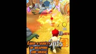 Caveman Dino Rush - Trailer (iOS, Android)