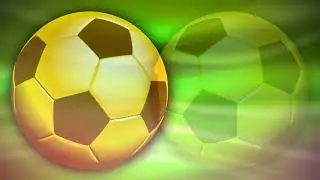 Футаж №50 Футбольный мяч