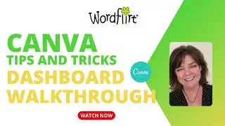 Tour of Canva Dashboard