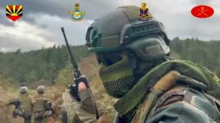 Indian Army Soldiers preparing for Exercise Poorvi Prahar