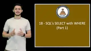 Oracle APEX Tutorial 18 - SQL's SELECT with WHERE Part 1