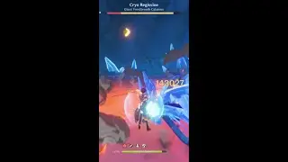 Zhongli 100k (Showcase) Planet Befall Meteor Damage | 