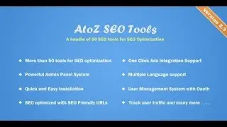 SOURCE CODE WEBSITE ATOZ SEO TOOLS - SEARCH ENGINE OPTIMIZATION TOOLS - khosinhvien.com