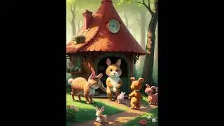 Story of Rabbit | खरगोश और उसके दोस्तों की कहानी #story #khaniya #storykids #rabbit