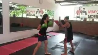 MUAYTHAI CHALENGES : FAJAR AIRLIONS VS CEWEK CANTIK