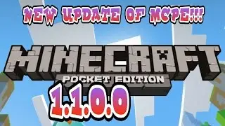 MCPE NEW UPDATE v1.1.0.0
