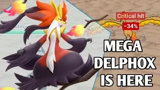 I USED MEGA DELPHOX BEFORE LEGENDS ZA