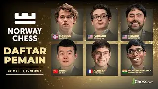 Perdana Testing LIVE Streaming! Nonton Norway Chess 2024