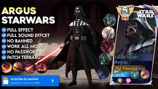 UPDATE Script Argus Star Wars No Password | Patch Terbaru | Full Effect & Voice - Mobile Legend