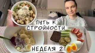 ДНЕВНИК ПИТАНИЯ#2/ПОПЫТКА НОМЕР 2/ХУДЕЕМ ВМЕСТЕ/ПУТЬ К СТРОЙНОСТИ