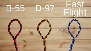 Fastest Explanation of different bow string materials?
