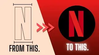 Learn How to Draw the Iconic Netflix Logo-Easy Step-by-Step Tutorial