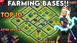 TH13 NEW FARMING BASES!! WITH LINK 2023!! NEW BASE DESIGN || IN CLASH OF CLANS