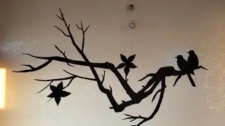 رسم استنسل على الحائط