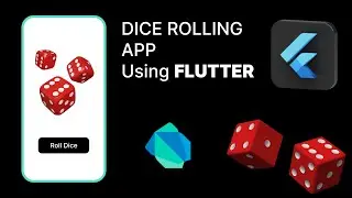Build a ROLLING DICE Application Using FLUTTER | Flutter Beginners Tutorial