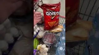 продуктовая корзина в США