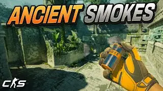 15 MUST KNOW Smokes For Ancient (2025) | CS2 Ancient Smokes Guide