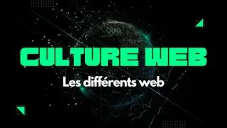 Culture web -  Les différents web