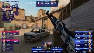 THEY LINED UP FOR Magisk's 3 KILLS! (FT. SCREAMING zonic) | BLAST Spring Final 2022 | CSGO
