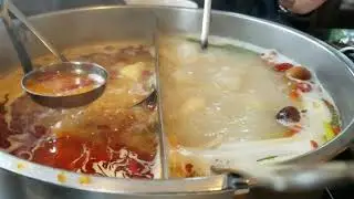 Food interns @Mongolian Hotpot in Castro Street, Mountain view