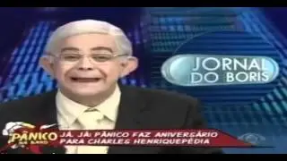 JORNAL DO BORIS PANICO NA BAND 13/05 MUITO ENGRAÇADO