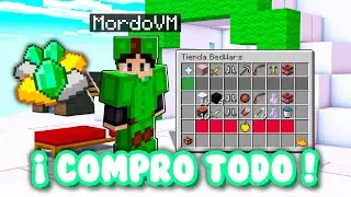 BEDWARS pero COMPRO TODA LA TIENDA 💲 Minecraft Bedwars 💲
