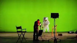 Nasa green screen bloopers