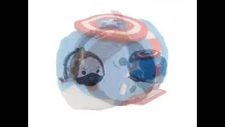 Tsum Tsum Bucky and Steve vibing in Star Spangled Man (TFATWS version) for 1 minute and 40 seconds