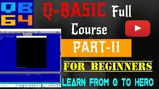 Learn QBasic programming tutorials PART II