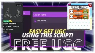 GET UGC ITEM EASILY USING THIS SCRIPT! - ROBLOX SCRIPT