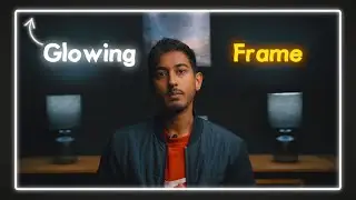 How To Create A Glowing Frame Around Your Footage | DaVinci Resolve Beginner Tutorial