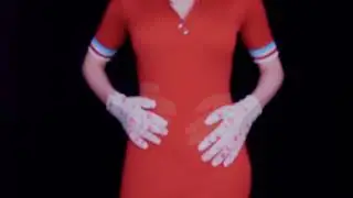 ASMR | Aggressive Orange Dress Scratching