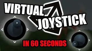 How to make Virtual Joystick | Unity in 60 seconds