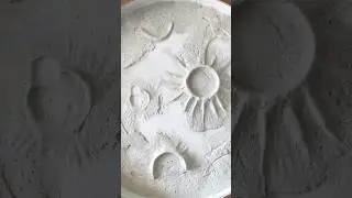 Moon sculpture using pop & wall putty #moon #sclupture #art #mural l