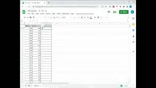 How to insert formula in Google Sheets for an entire column