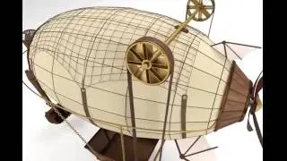 Tránsito De La Tierra - Zeppelin Steampunk