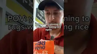 WHAT IS HE EATING?? 
